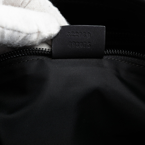 Pre-Loved Gucci Guccissima Web Crossbody - Picture 6 of 7